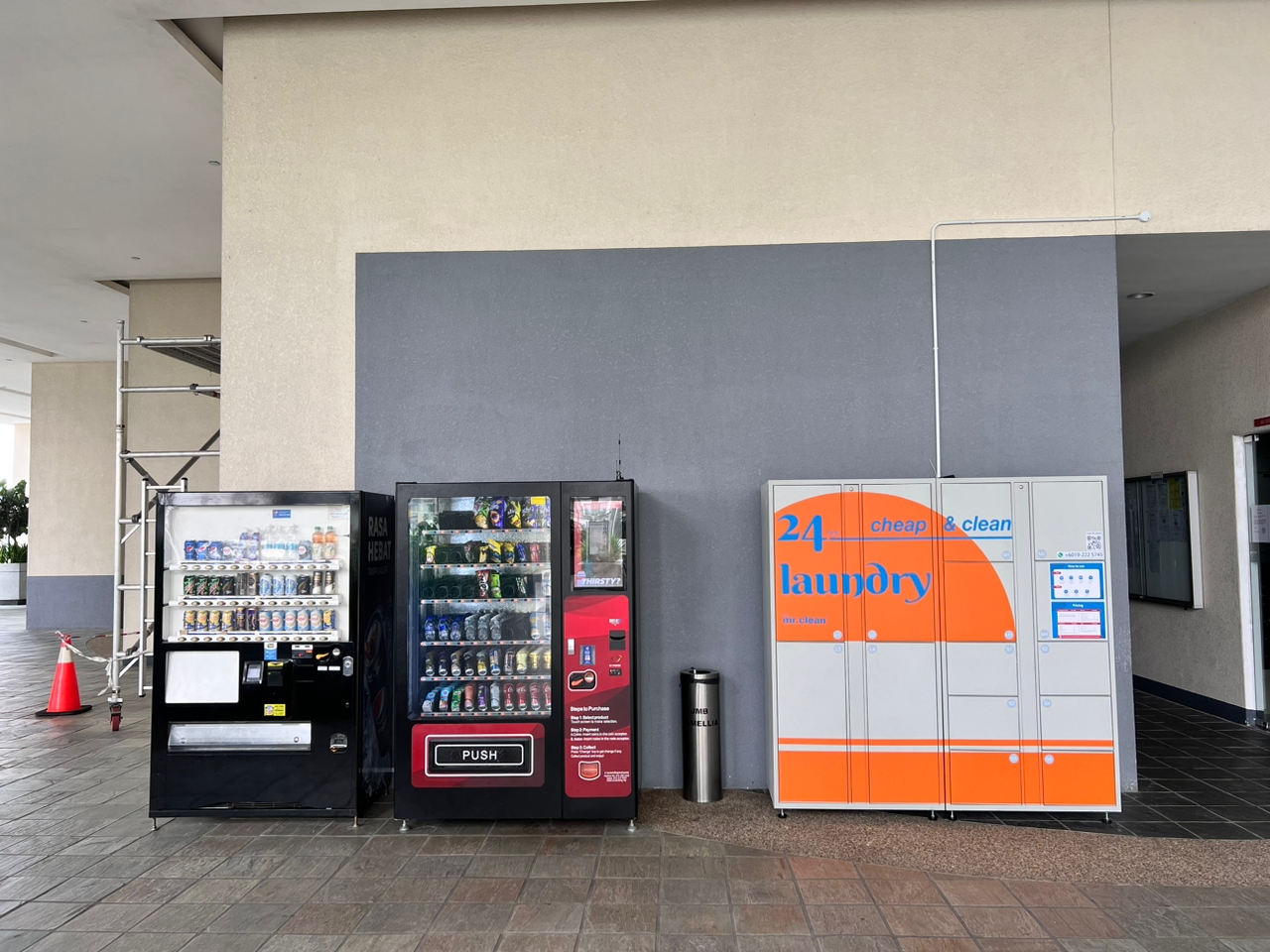 Laundry locker at Camellia Serviced Suites Laundry locker at Camellia Serviced Suites